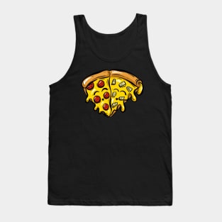 Pepperoni Loves Pineapple Pizza Slices Tank Top